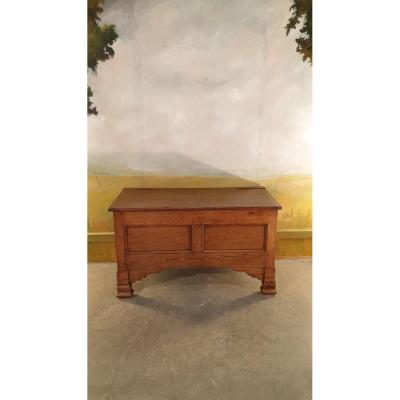 Maie Chest In Oak From The XIXth Century