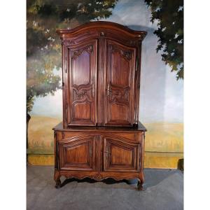 Buffet Two Corps Louis XV In Oak