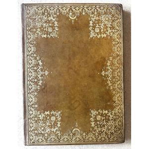 Marmontel, And Laborde. Annette And Lubin, 1762. Superb Morocco Binding With Gilt Lace.
