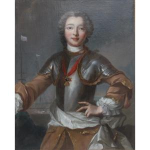 Jean-marc Nattier (workshop Of) - Portrait Of Louis De Bourbon, Duke Of Penthièvre 