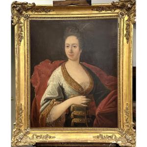 Portrait De Madame Marie De Lepinau (née Liepvre) (presumed), 1770 - Oil On Canvas