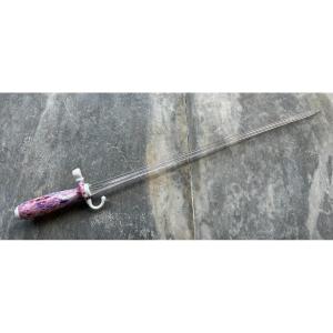 Antique Nailsea Glass Rapier Sword, 18th/19th Century