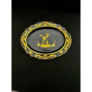 18th Century Blown Glass Tray