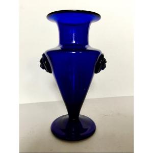 18th Century Bordeaux Blown Glass Vase