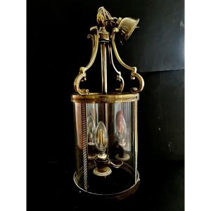 Late 19th Century Gilt Bronze Lantern