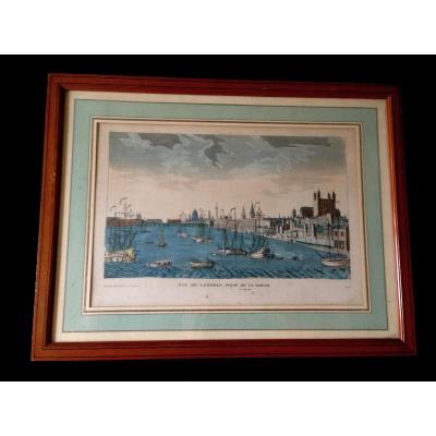 Engraving From London Around 1820