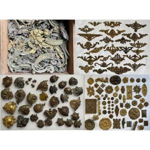 Set Of Bronze Ornamental Elements
