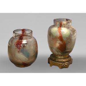François-eugène Rousseau - Glass Vase
