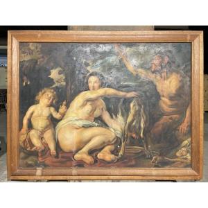 Louis Latapie – The Childhood Of Jupiter, After Jacob Jordaens