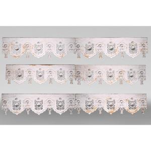 Louis XVI Style Painted Iron Passementerie Frieze