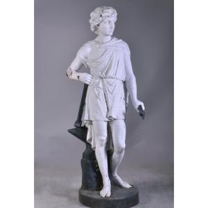 The Blacksmith, Cast After Mathurin Moreau, Val d'Osne, 19th Century