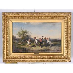 François Lanfant De Metz (1814-1892) - Back To School