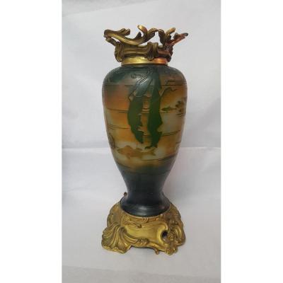 Baluster Vase Daum Nancy