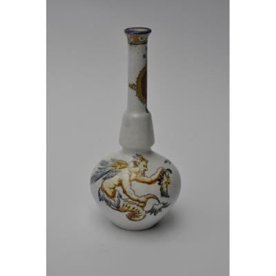 Vase bouteille En Faïence De Gien