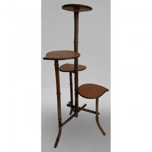 Bamboo Bolster With Four Trays