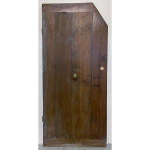Oak Single Door With Cut Angle