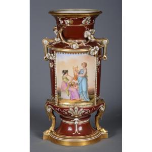 Porcelain Vase With Neoclassical Decoration