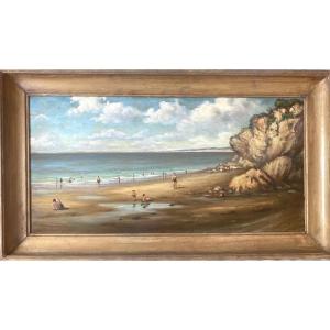 Georges Castaing (1895-1971) “basque Country Beach”