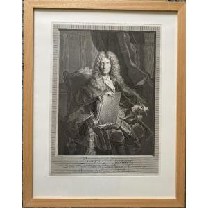 Georges Frédéric Schmidt (1712-1775), After Hyacinthe Rigaud (1659-1743) Portrait Of Pierre Mi