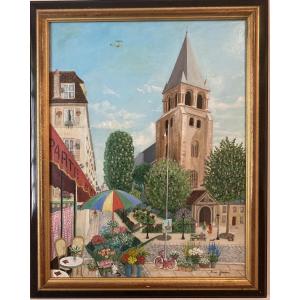 Anne Gavarni (1922–2014) A Morning In Saint-germain-des-prés.