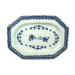 Large Quimper Earthenware Dish - 18th Century