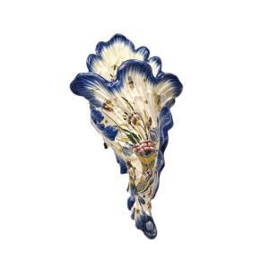 Earthenware Flower Pot - Gien - 19th Century