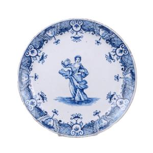 Delftware Plate - 18th Century