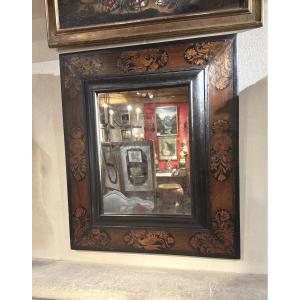 Large Languedoc Marquetry Mirror – 17th Century