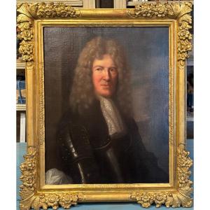Portrait Of The Marquis De Murinet, French School Of The Early 18th Century