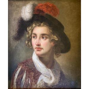 Revolutionary Portrait Of The Duke Of La Rochefoucauld By Pierre Narcisse Guerin