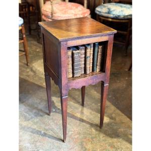 Small Louis XVI Walnut Bedside Table