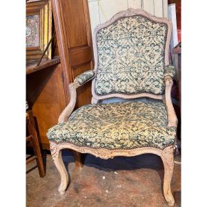 Painted Wood Armchair, Regency Period, 18th Century