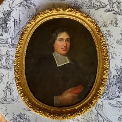 Portrait Of An Ecclesiastic, Mid-17th Century, C. Bouloigne, 1661