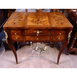 Floral Marquetry Dressing Table