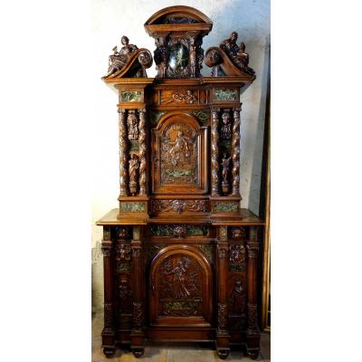 Cabinet Bellifontain Attributed To La Maison Ribaillier, Supplier Of Napoleon III