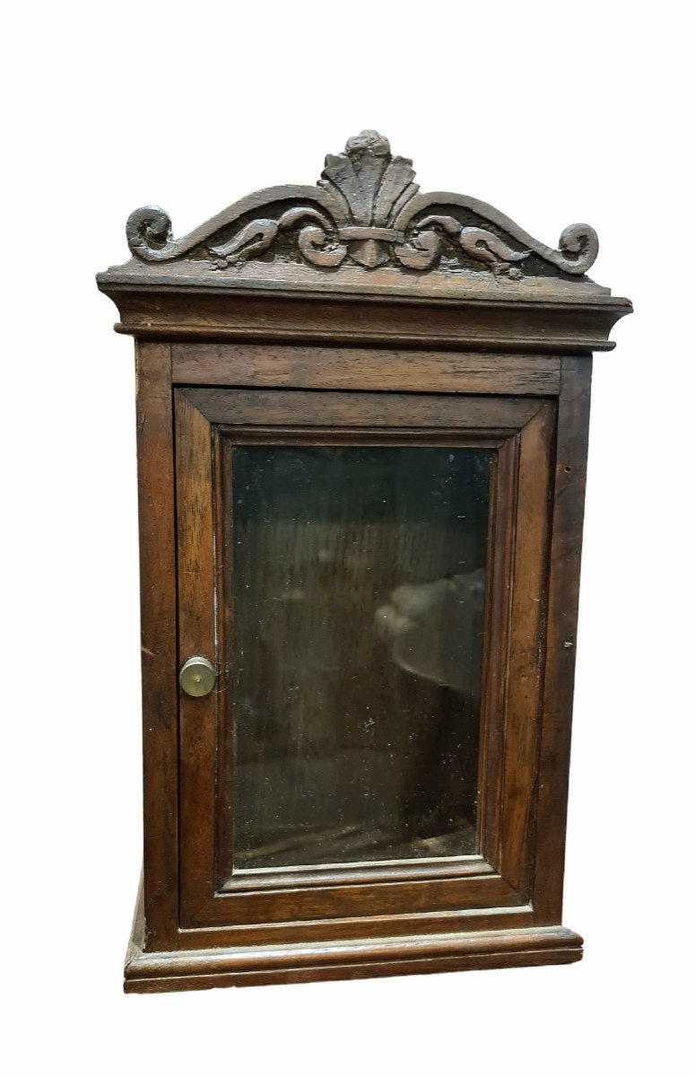 Antica vetrina in legno