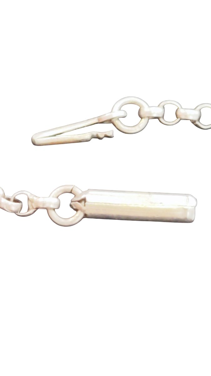 Collana in argento e oro con rose dì diamanti del XIX secolo -photo-1