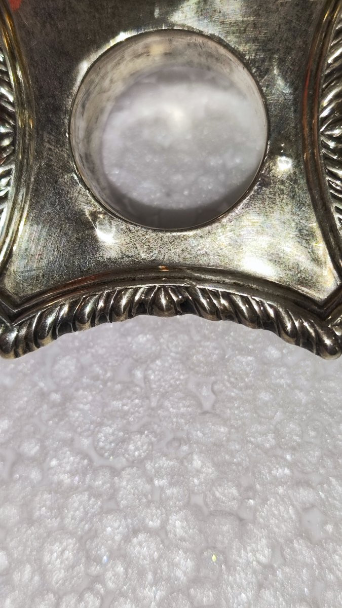 Coppia di candelieri in argento Londra -photo-1
