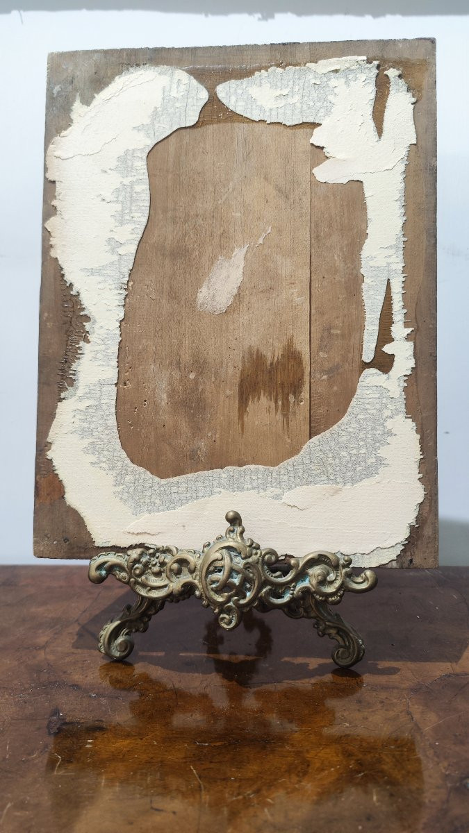 Tre icone russe con Santo e Madonna -photo-7