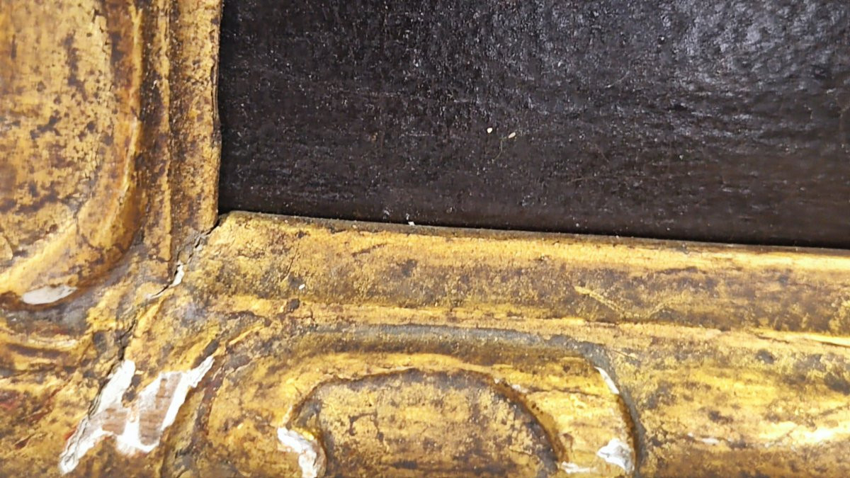 Olio su tavola del XVII secolo di scuola fiamminga -photo-1