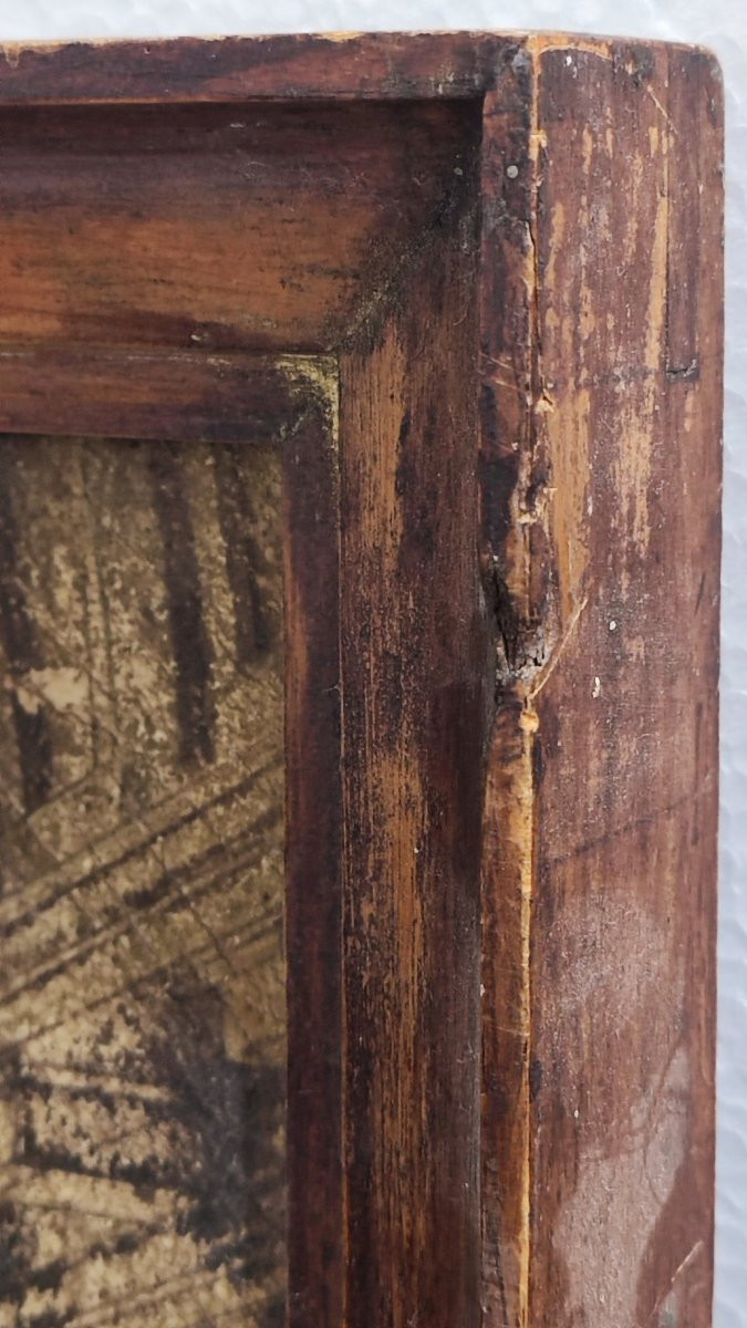 Olio su tela del XVIII secolo, Grand Tour, raffigurante una veduta architettonicau-photo-2