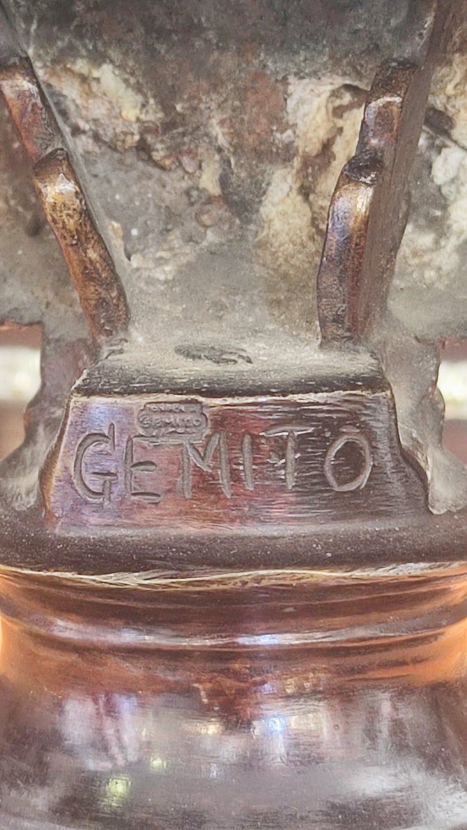 Busto di Mathilde Duffaud Firma "Gemito"-photo-4