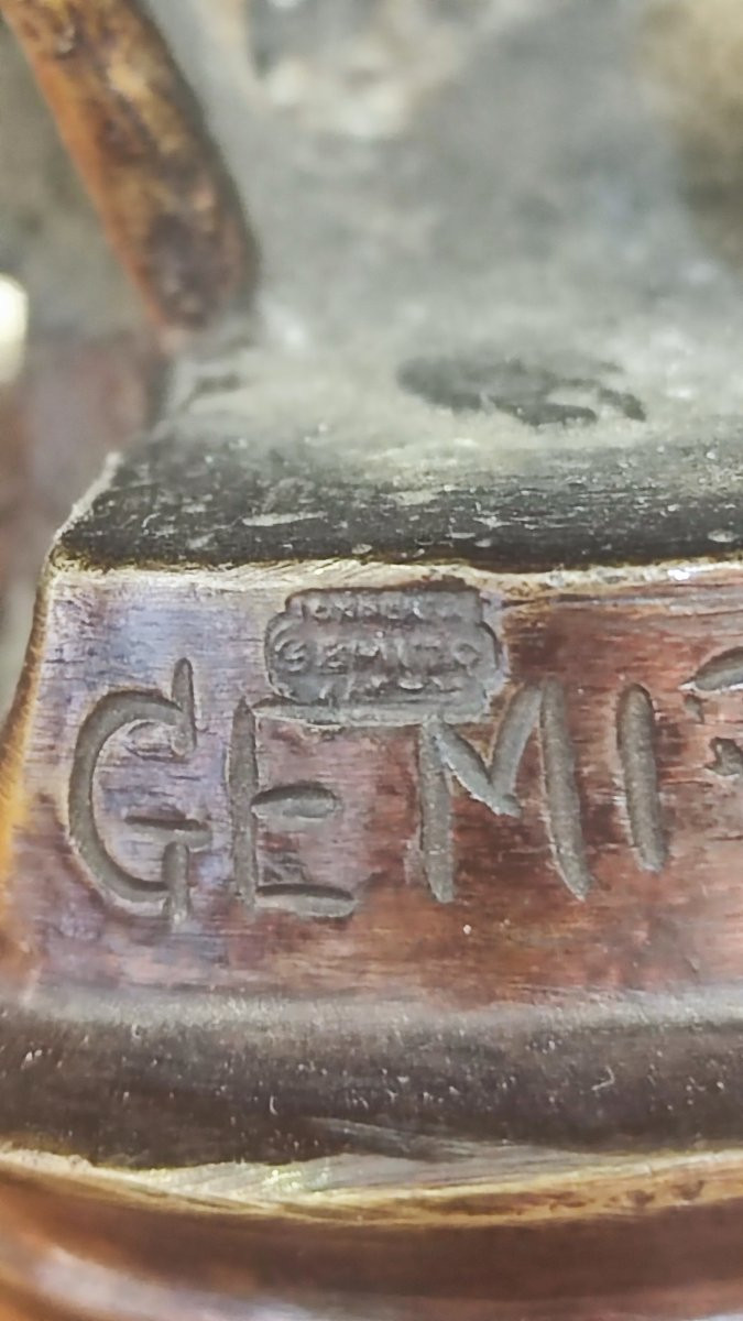 Busto di Mathilde Duffaud Firma "Gemito"-photo-8
