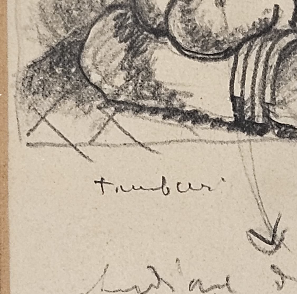 Orfeo Tamburi disegno su carta -photo-3