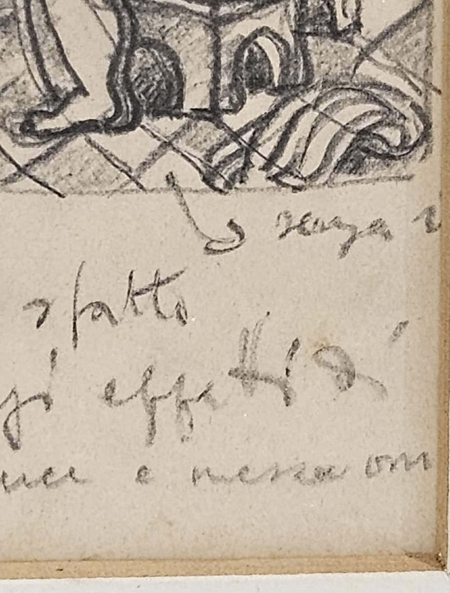 Orfeo Tamburi disegno su carta -photo-3