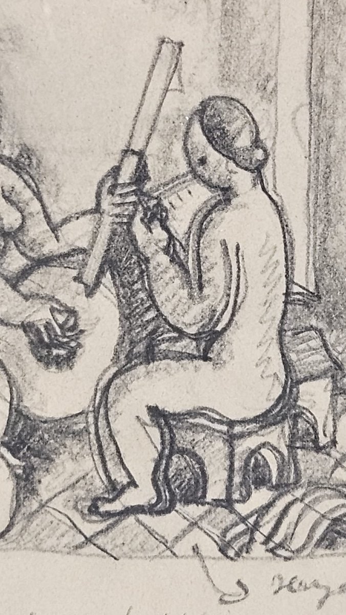 Orfeo Tamburi disegno su carta -photo-5
