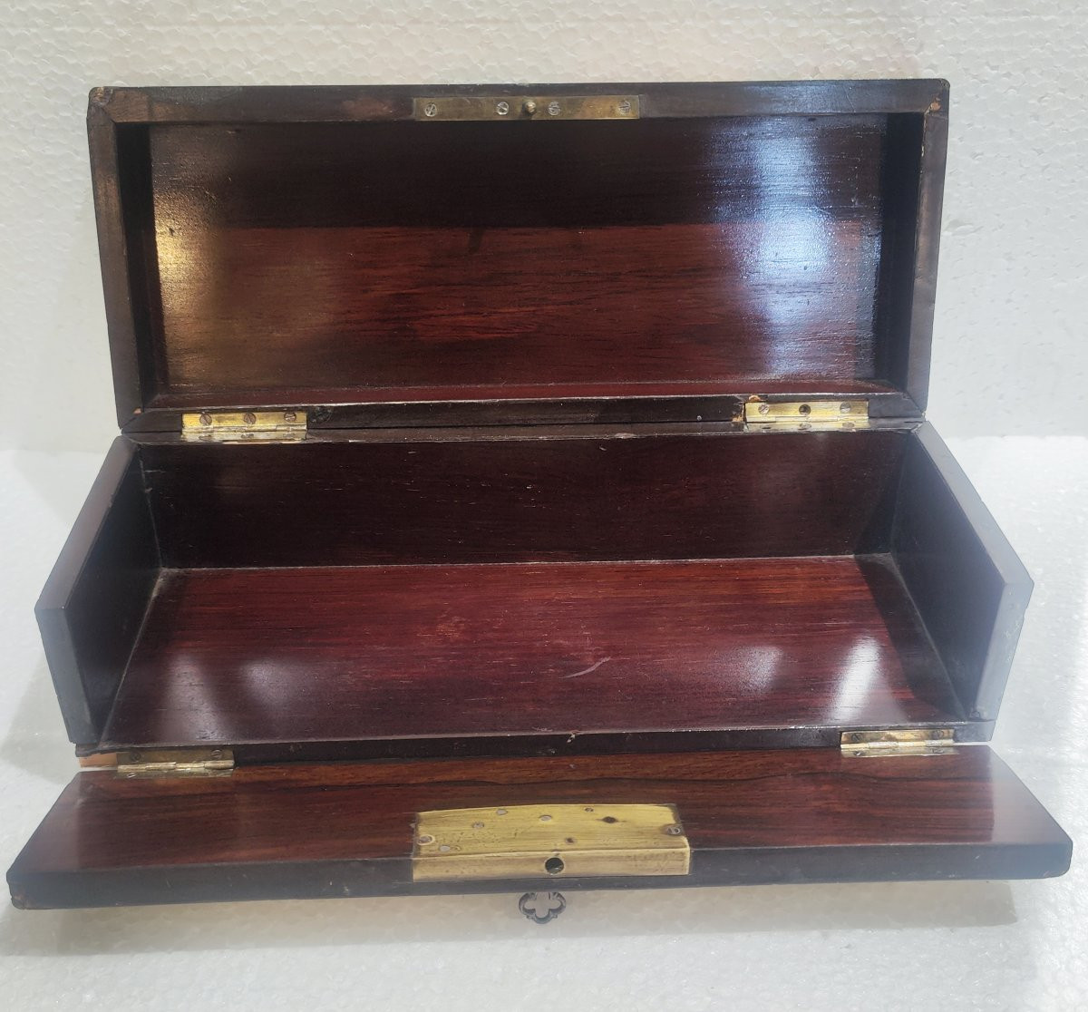 Scatola Boulle porta guanti Napoleone III -photo-2