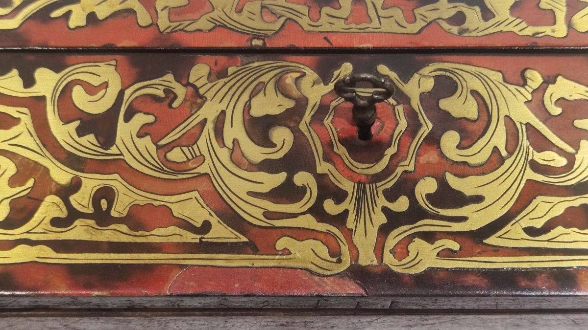 Scatola Boulle porta guanti Napoleone III -photo-4