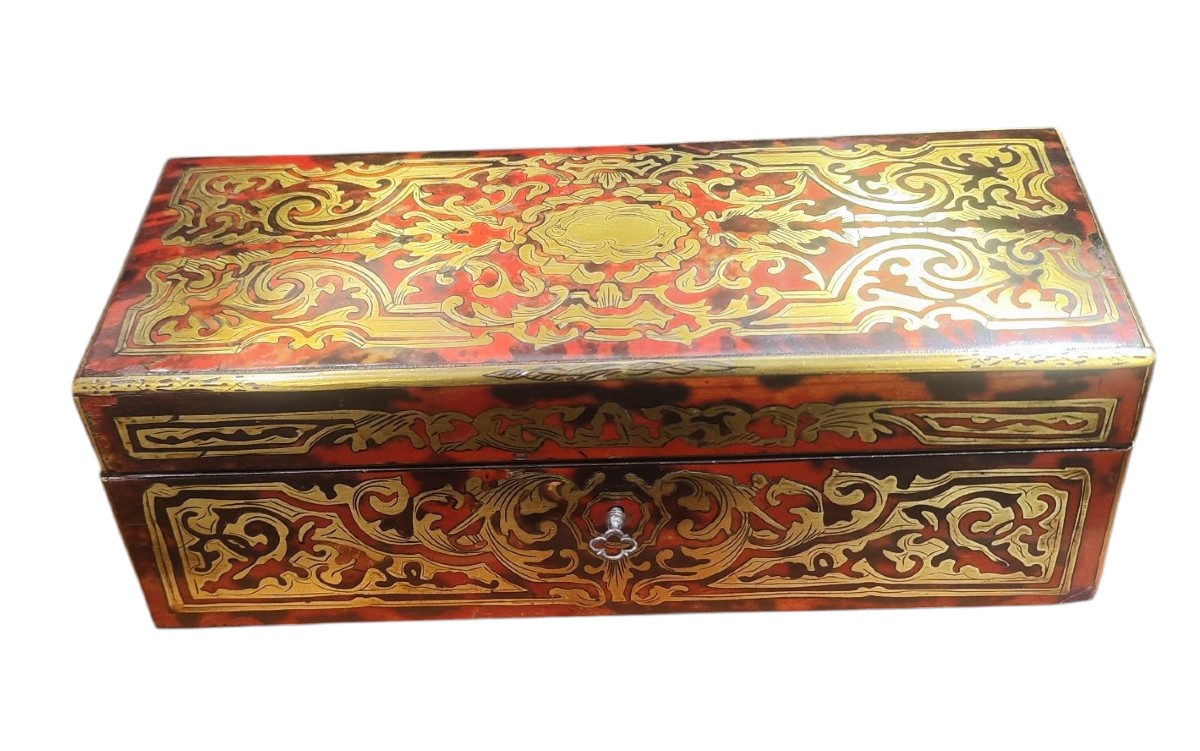 Scatola Boulle porta guanti Napoleone III 