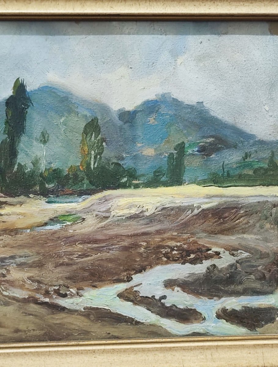 Dipinto ad olio di Domenico Mastroianni -photo-2